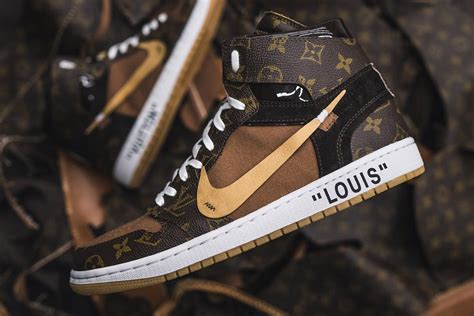 nike und louis vuitton|jordan 1 louis vuitton price.